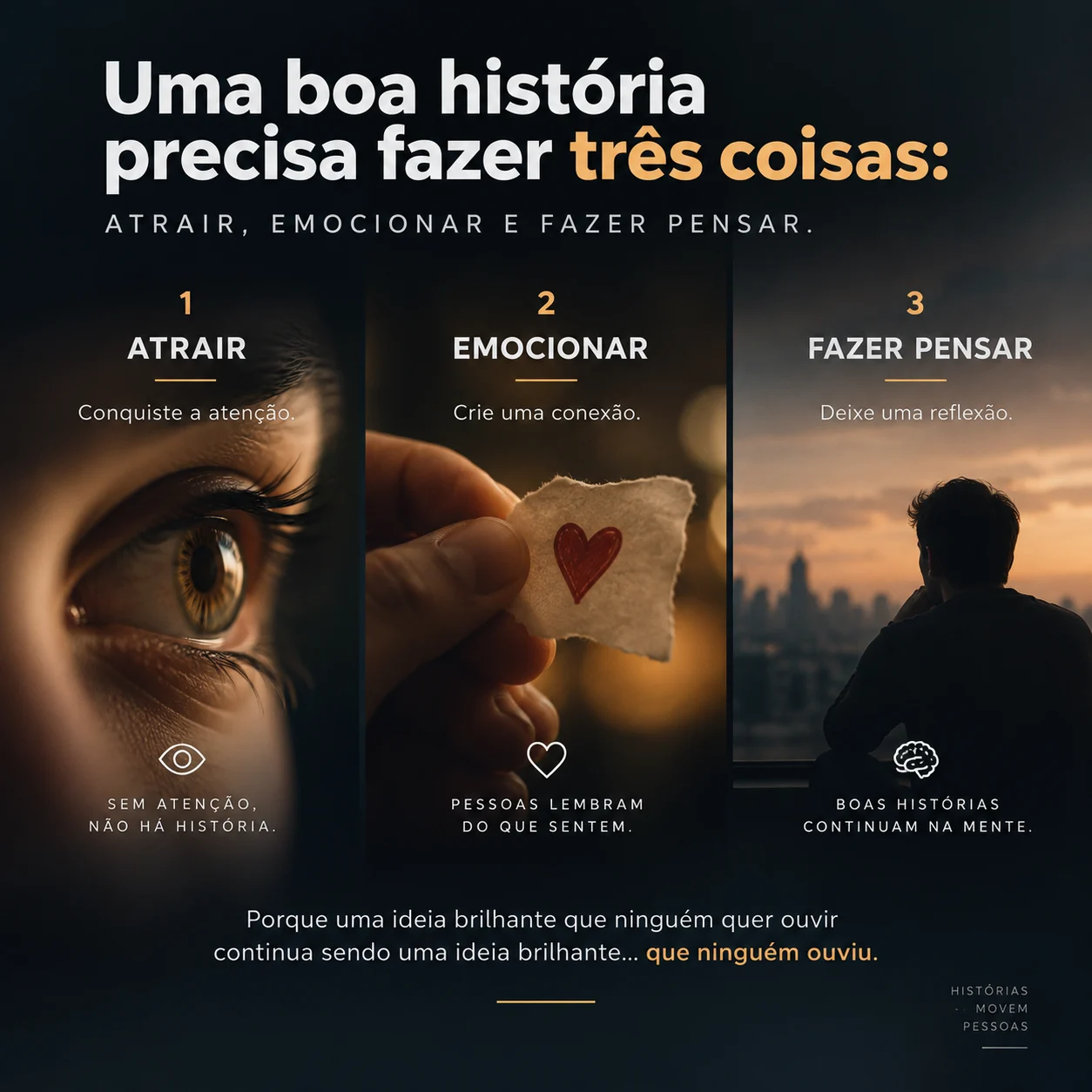 Leia mais sobre o artigo 3 coisas que uma boa história deve ter